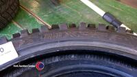 Dunlop motorbike tyres x 2 - 4