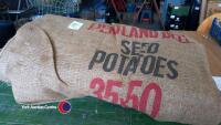 10 x potato sacks excellent condition - 4