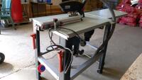 Metabo table saw, as new,cost over £400 - 5