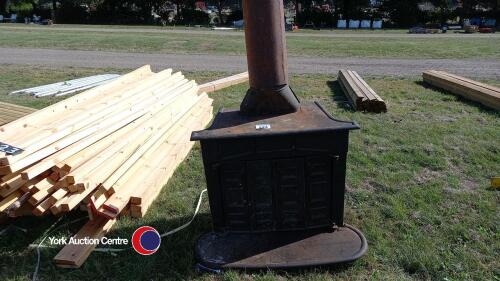 Vintage cast iron stove