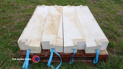 4 x New stone window sills