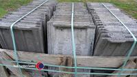 Crate of grey roof tiles - 3