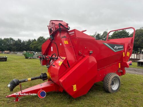 Kverneland bale chopper 864, control box in office, 2016