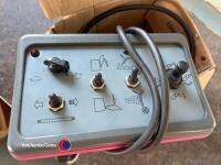 Kverneland bale chopper 864, control box in office, 2016 - 7