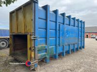 35 cu.m enclosed hooklift bin - 3