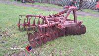 Set of small disc harrows