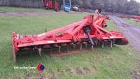 Kuhn HR 4004 power harrow with maxi packer, 2nd gen quick fix tines, PTO in office