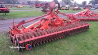 Kuhn HR 4003 power harrow, q fit tines, bout markers - 3