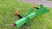 John Deere 2 leg subsoiler, c/w unused new legs and points - 2