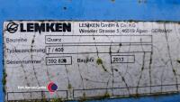 Lemken Quartz 7/400 harrow, 2013 - 3