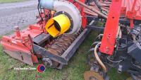 KRM 3m power harrow/disc drill combination. control box and manual in office - 3