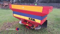 KRM fertiliser spreader complete with PTO