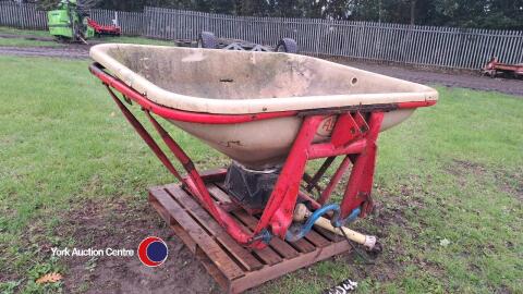 Abbey 600kgs sower/spreader c\w PTO shaft (in office)