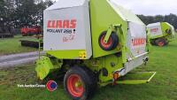 Claas Rollant 255 round baler, wide pick up, net wrap, rotofeed - 5