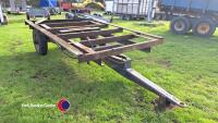 Ferguson tipping trailer chassis, original axle, wheels and ram