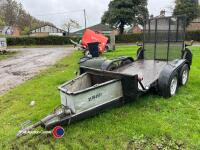 Ifor Williams GX 84 plant trailer with rear ramp - 2