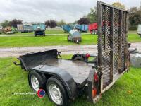Ifor Williams GX 84 plant trailer with rear ramp - 3