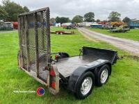 Ifor Williams GX 84 plant trailer with rear ramp - 4