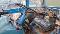 Ford 7610 4wd tractor c/w Howard loader, C289 MMR c/w V5 and key in office - 5