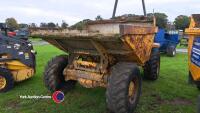 1998 Thwaites 6T dumper, shuttle gearbox, Perkins engine, gwo, key in office - 2