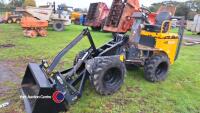 Terex HD1000 mini loader with bucket. 2011, key in office - 2
