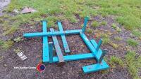 Sulky seed drill stands - 3