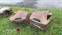 10 x 45kg MF weights - 5