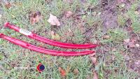 2 x brand new and never fitted KV curved grab tines
