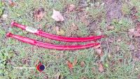 2 x brand new and never fitted KV curved grab tines - 2