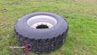 Ferndale Agrimaster super single tyre and rim 385/65 R 22.5
