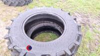 Pair 12.4R24 Alliance tyres, new - 2