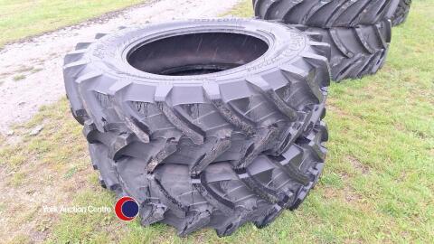 Pair 16.9R34 Trelleborg tyres, new