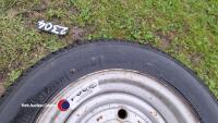 4 x Ifor Williams wheels and tyres 155/70/12 - 3