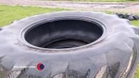 2 x 600/65R38 Michelin Multibib tyres - 2