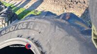 2 x Michelin tyres 650/65R38, 30% tread - 3