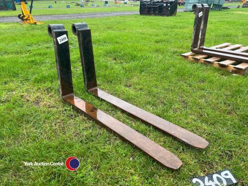 JCB telehandler forks