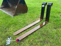 JCB telehandler forks - 2