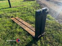 Pair of forklift tines - 3