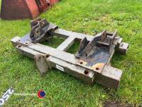 Euro to 3 point linkage adapter plate - 2