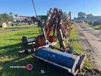 Twose 276 flail hedge cutter with spare head