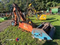 Twose 276 flail hedge cutter with spare head - 2