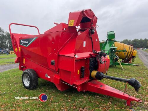 Kverneland 864 bale chopper, control box in office, 2016 - 2x manuals in office
