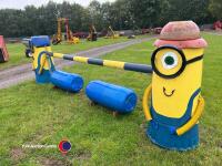 Plastic Minion horse jump - 2