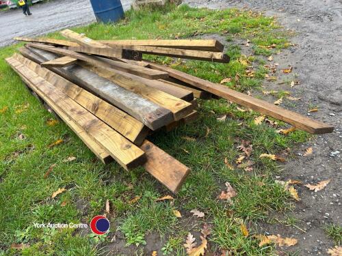 24 x fencing rails 12ft x 3.5in x 1.5in