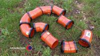 10 x drainage bends 100mm diameter - 2