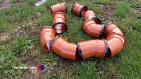 10 x drainage bends 100mm diameter - 3