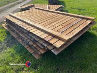 7 x 5ftx8ft fence panels - 2