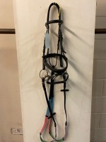 Cob bridle and stainless steel bit