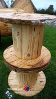 Wooden bobbin, ideal for garden furniture etc - 2