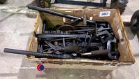 Box of vintage workshop tools